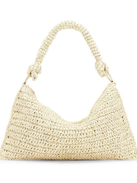 8 Other Reasons Handbags - Revolve 8 Other Reasons Shelley Crochet Raffia Shoulder Bag